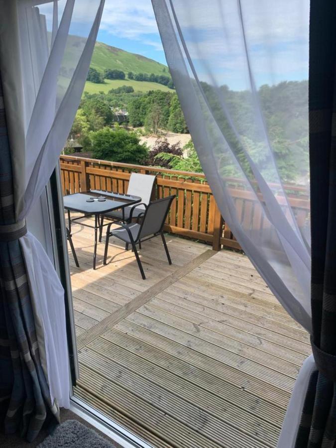 Beautiful 2 Bedroom Lodge With Stunning Views Blair Atholl Bagian luar foto